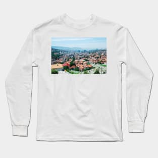 Sarajevo Skyline Long Sleeve T-Shirt